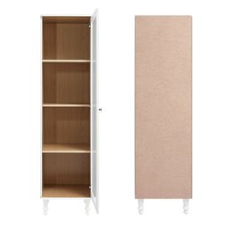 Cristaleira Estante para Livros 1 Porta Vidro E-963 - 7