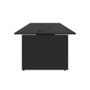 Ver imagem 5 de Mesa de Escritório Plataforma para 4 Pessoas 3,00m Pre F5 Cor:preto