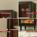 Ver mais imagens de Cristaleira Estante para Livros 1 Porta Vidro E-963