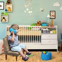 Ver imagem 1 de Poltrona Infantil Cadeira Sofá Mini Assento para Crianças Magali Capuccino