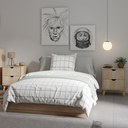 Ver imagem 6 de Mesa de Cabeceira Ipanema 2 Gavetas em MDP e Pintura BP Fosca