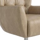 Ver mais imagens de Poltrona Decorativa Malta Base Giratoria Courino Tcs 729 Moll