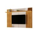 Ver imagem 1 de Painel Ripado para TV até 80 Polegadas MDF 220CMX135CM Supreme Marrom