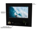 Ver imagem 4 de Painel Suspenso para TV até 32 Polegadas 90cmx78cm Preto