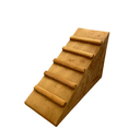 Ver imagem 1 de Rampa Pet Antiderrapante para Cachorro Gato com Degraus Cor Terracota Liberty Móveis