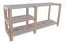 Ver imagem 6 de Estante Nicho Industrial Para Livros Madeira Pinus Cor Natural Technox