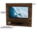 Ver imagem 4 de Painel Suspenso para TV até 32 Polegadas 90CMX78CM Marrom