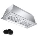 Ver imagem 1 de Coifa de Embutir Amzchef 30" de Aço Inox com 900 Cfm e 3 Velocidades