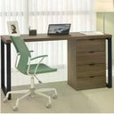 Ver imagem 4 de Escrivaninha Mesa Escritório Diretor com Gaveteiro 150cm Office