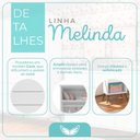 Ver mais imagens de Quarto Para Bebê Completo Melinda com Roupeiro Cômoda e Berço