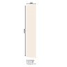 Fechamento Lateral Cozinha 49cm 100% MDF Aurora - 3