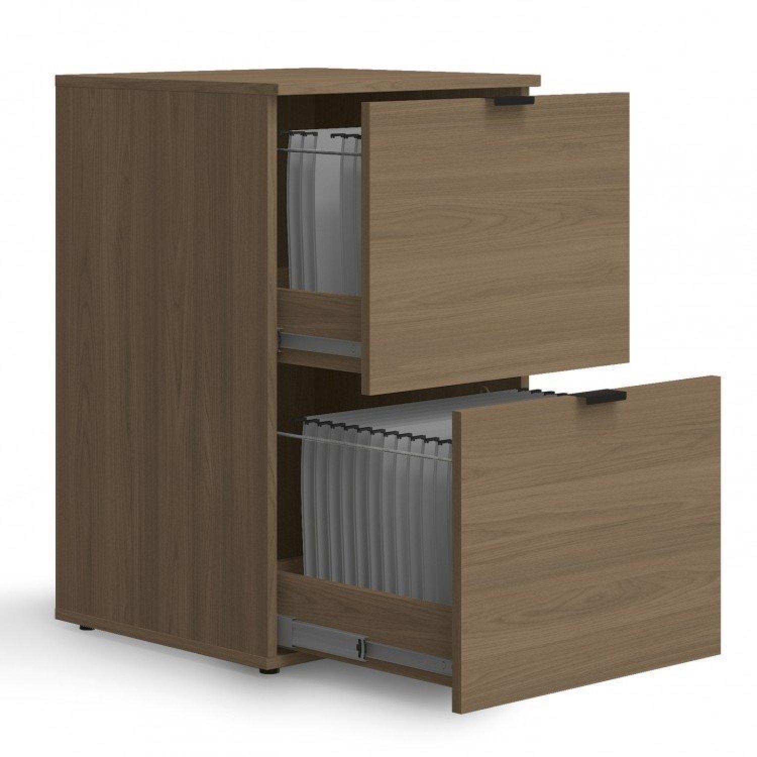 Mesa para Escritório Secretária 120cm com 2 Gaveteiros Office - 10