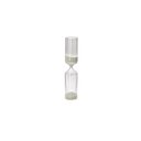 Ver imagem 1 de Ampulheta Decorativa Vidro Areia Verde 30 Minutos 22cm 14758 Mart