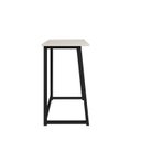 Ver imagem 4 de Escrivaninha Mesa Escritório Dobrável Fit Mds, 77*45*80 80cm Industrial Preto E Off White