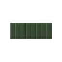 Ver imagem 2 de Cabeceira Cama Casal Queen Estofada Modulada 160cm Rony Veludo Verde