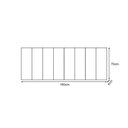 Ver imagem 3 de Cabeceira Cama Casal Queen Estofada Modulada 160cm Rony Veludo Verde