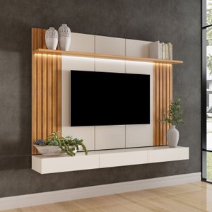 Painel Home para Tv até 84 Polegadas 220cm Led Supreme