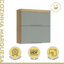 Ver imagem 2 de Armário 2 Portas Basculante Marquesa 80Cm  100% Mdf