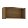Armário Aéreo Geladeira 1 Porta Basculante 80Cm Ripado  100% Mdf Rainha - 10