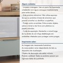 Ver imagem 7 de Balcão Forno 1 Gaveta com Caixa Organizadora 80cm 100% MDF Marquesa Marrom/Nature/Verde
