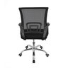 Cadeira Escritório Diretor Giratória Office Arco Estofado Mesh Evolux - 8