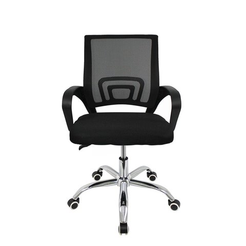 Cadeira Escritório Diretor Giratória Office Arco Estofado Mesh Evolux