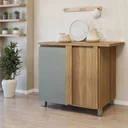 Ver imagem 1 de Balcão Canto Direita Esquerda 1 Porta Rainha 92X52Cm 100% Mdf