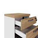 Ver imagem 7 de Gaveteiro Organizador 2 Gavetas e Espaço P/ Pastas F5 Office