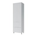 Ver imagem 3 de Paneleiro 2 Portas 2 Gavetas Marquesa 70cm 100% MDF Branco