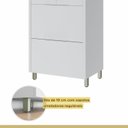 Ver imagem 7 de Paneleiro 2 Portas 2 Gavetas Marquesa 70Cm  100% Mdf