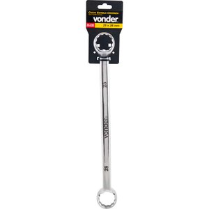 Chave estrela 14x15mm cromo vanádio cromada cartela - Vonder