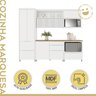 Cozinha 5 Peças 5 Portas 6 Gavetas Ripado Marquesa  100% Mdf - 2