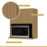Cozinha 6 Peças 7 Portas 7 Gavetas Nichos Forno Ripado Rainha  100% Mdf - 5