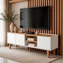Ver imagem 4 de Rack Moscou 136cm para TV 60" Byhouse
