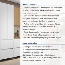Cozinha 7 Peças 9 Portas 8 Gavetas Nichos Forno Ripado Rainha  100% Mdf - 20