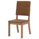 Ver imagem 5 de Cadeira Henn Milla Plus S38-537 Nature Corano Caramelo MDF MDP Assento Estofado