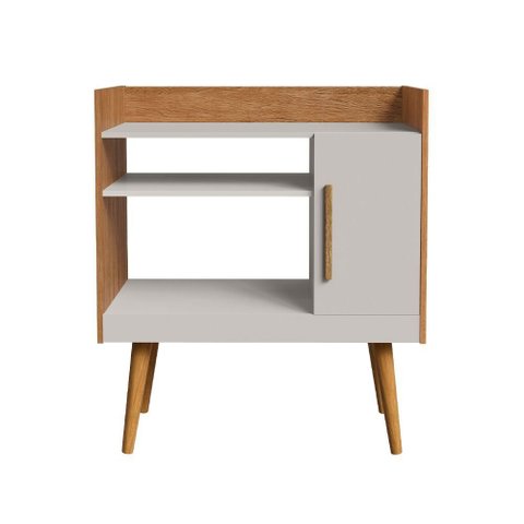 Aparador Buffet Cantinho do Café Ii com Nichos Naturalle/Off-White