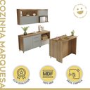 Ver imagem 2 de Cozinha 6 Peças 4 Portas 7 Gavetas Painel Ilha Ripado Marquesa  100% Mdf