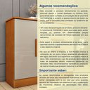 Ver mais imagens de Cômoda 1 Porta 4 Gavetas 104cm Chicago