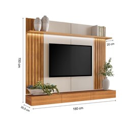Painel para TV Até 75 Polegadas com LED 100% MDF Supreme - 3