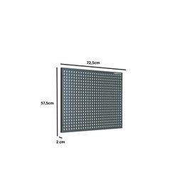 Painel para Ferramentas em aço 725 x 575 mm com 24 Ganchos Plásticos Presto  - 3