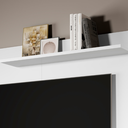 Ver imagem 5 de Painel de Parede para Tv 42” com 3 Prateleiras para Sala ou Quarto - Jm3 Móveis:branco