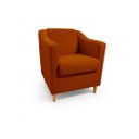 Ver imagem 3 de Kit com 2 Poltronas Reforçada e Confortável Tilla Linho