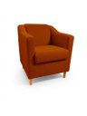 Ver imagem 3 de Kit com 2 Poltronas Reforçada e Confortável Tilla Linho