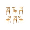 Ver imagem 1 de Conjunto 6 Cadeiras X Texas Tauarí Maciça