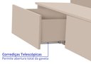 Ver imagem 6 de Rack para TV até 84 Polegadas 220cm Pés em Madeira Maciça 'S Nobre 2 Gavetas Marrom