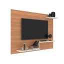 Ver imagem 2 de Painel para TV até 42 Polegadas 110CMX90CM Prateleira Denver Marrom