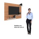 Ver imagem 4 de Painel para TV até 42 Polegadas 110CMX90CM Prateleira Denver Marrom