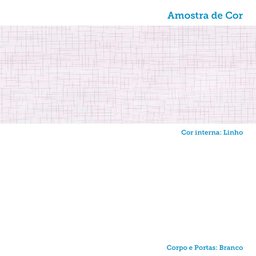 Cômoda 120cm 2 Portas 5 Gavetas 100% Mdf Coleus Espresso Móveis - 6
