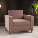 Ver imagem 1 de Poltrona Baixa em Veludo Livia Yescasa